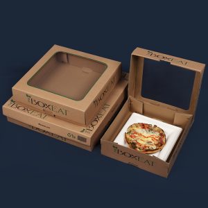 TRANSPARENT PIZZA BOXES